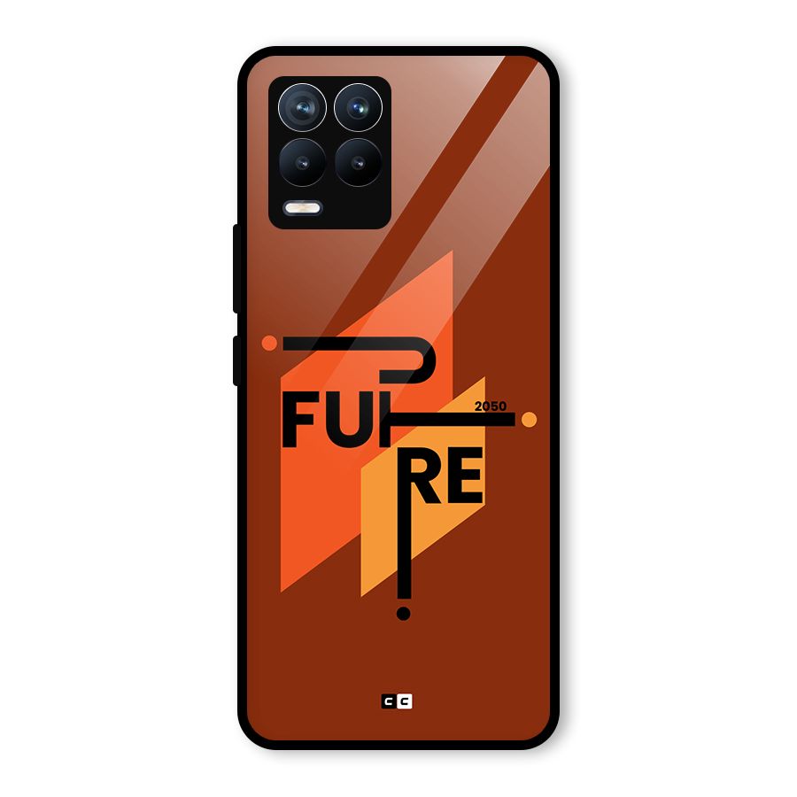 illustrative Future Glass Back Case for Realme 8