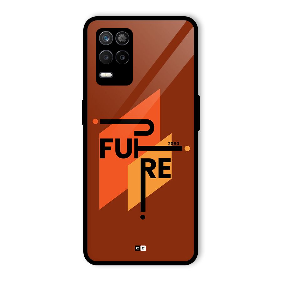 illustrative Future Glass Back Case for Realme 8 5G