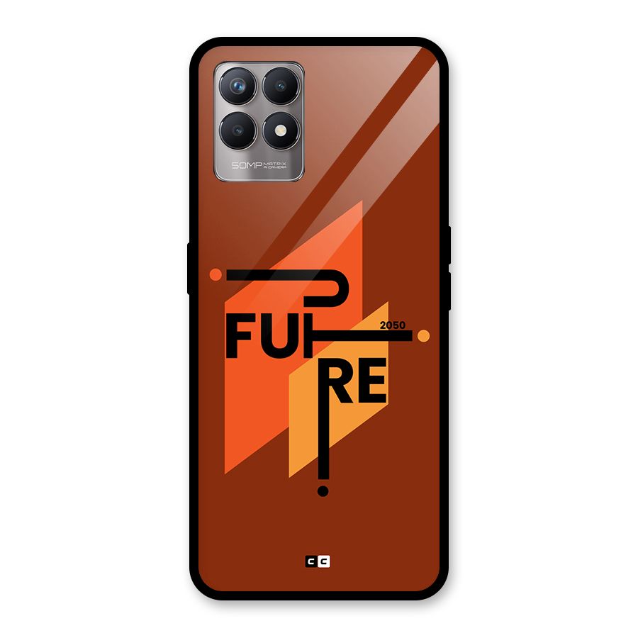 illustrative Future Glass Back Case for Realme Narzo 50