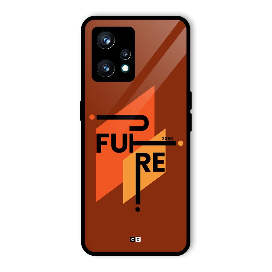 illustrative Future Glass Back Case for Realme Narzo 50 Pro