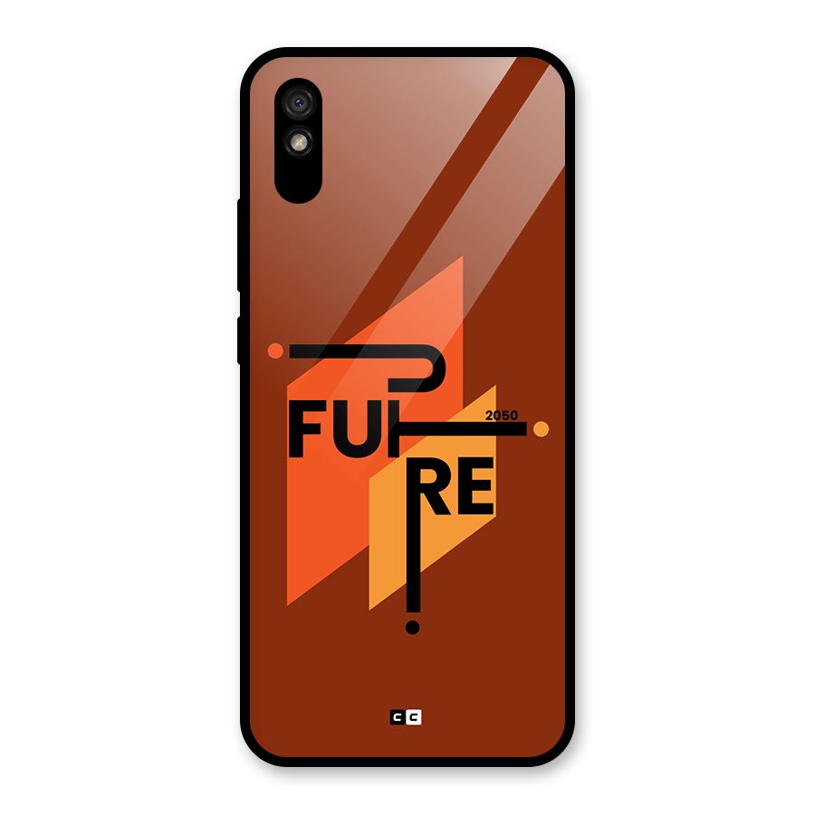 illustrative Future Glass Back Case for Redmi 9A