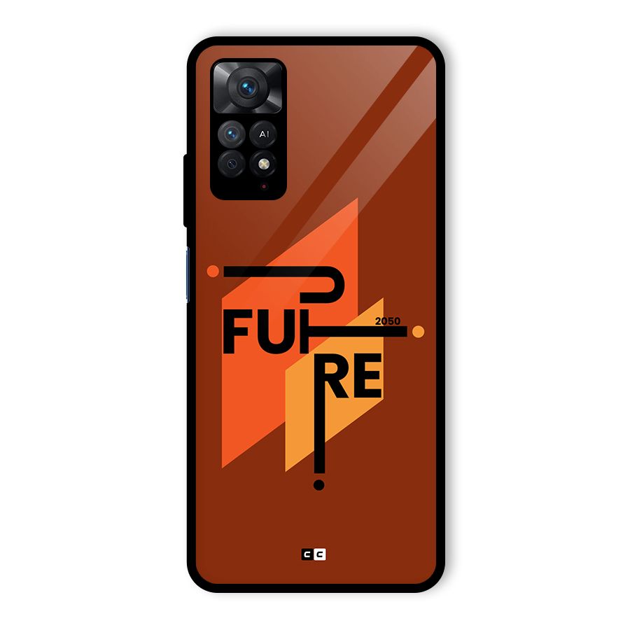 illustrative Future Glass Back Case for Redmi Note 11 Pro Plus 5G