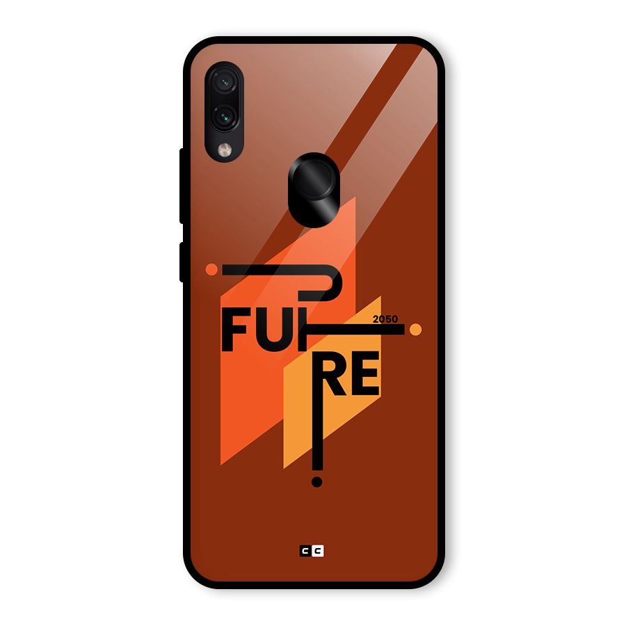 illustrative Future Glass Back Case for Redmi Note 7 Pro
