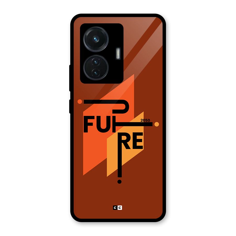 illustrative Future Glass Back Case for Vivo T1 44W