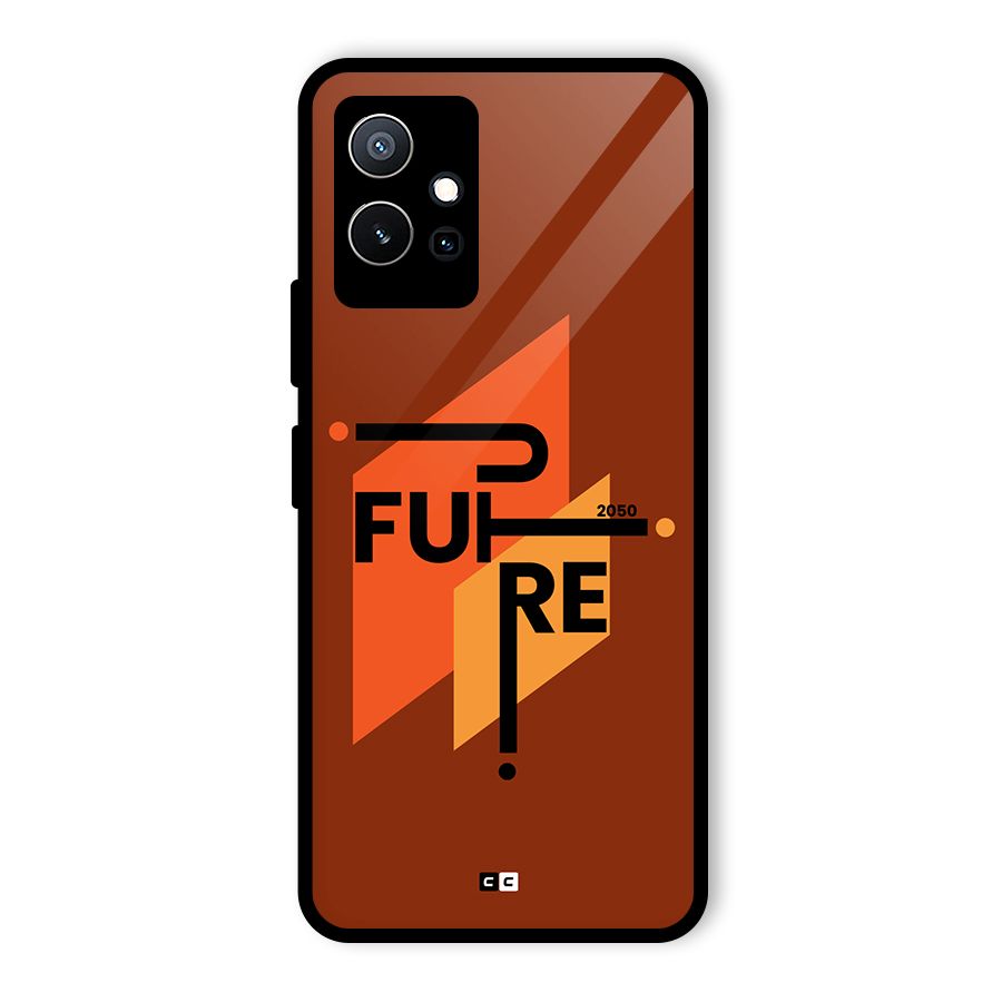 illustrative Future Glass Back Case for Vivo T1 5G