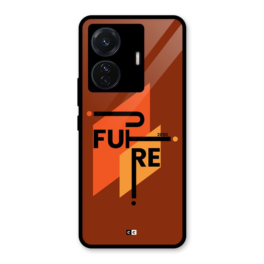illustrative Future Glass Back Case for Vivo T1 Pro