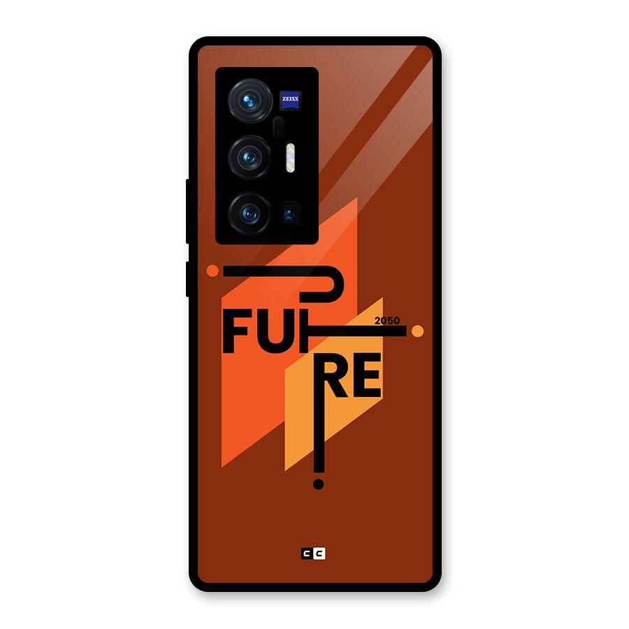 illustrative Future Glass Back Case for Vivo X70 Pro Plus