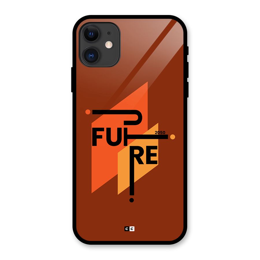 illustrative Future Glass Back Case for iPhone 11