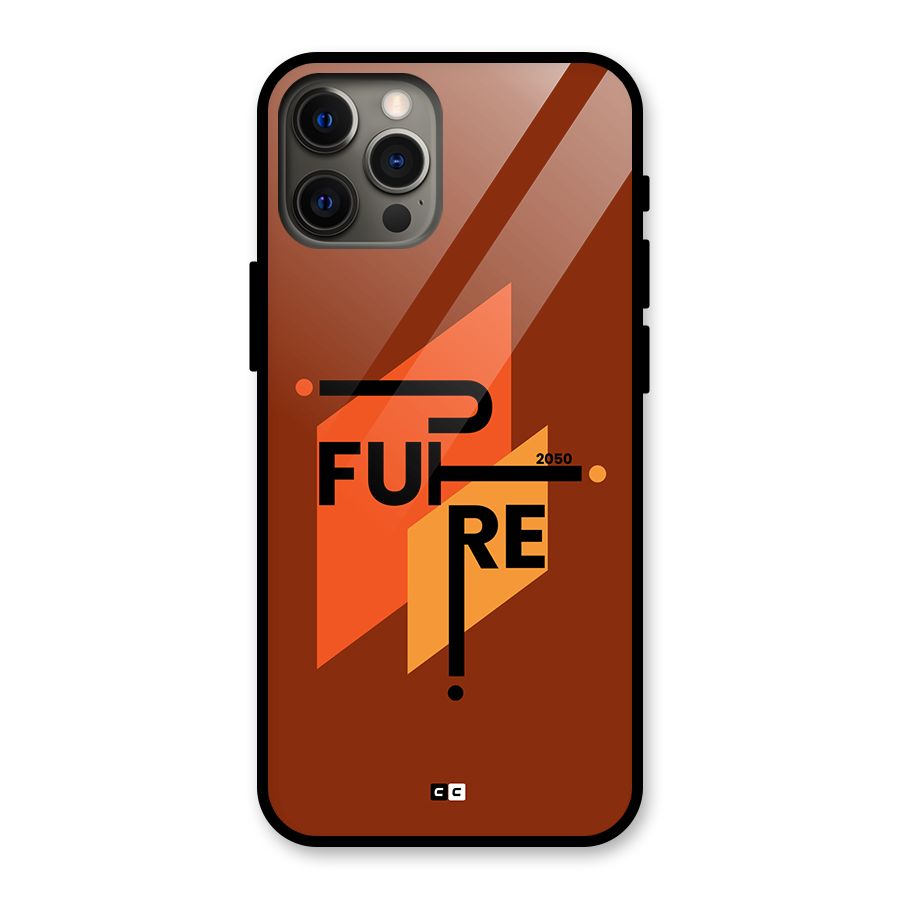 illustrative Future Glass Back Case for iPhone 12 Pro Max