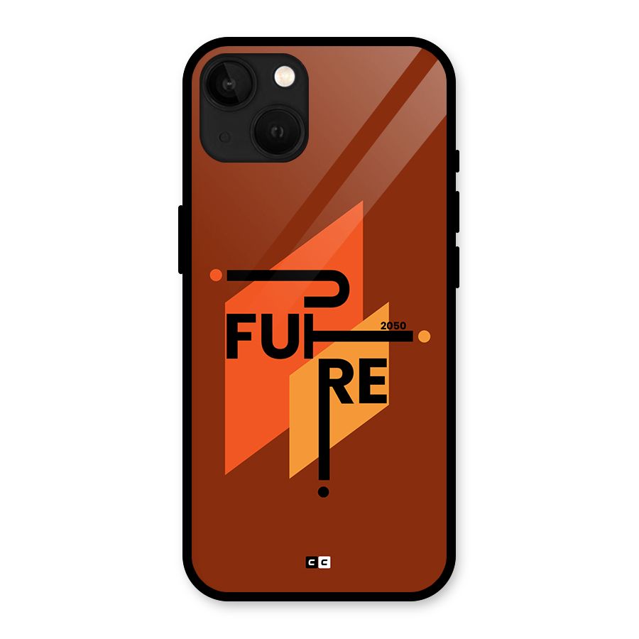 illustrative Future Glass Back Case for iPhone 13