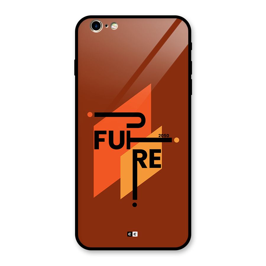 illustrative Future Glass Back Case for iPhone 6 Plus 6S Plus