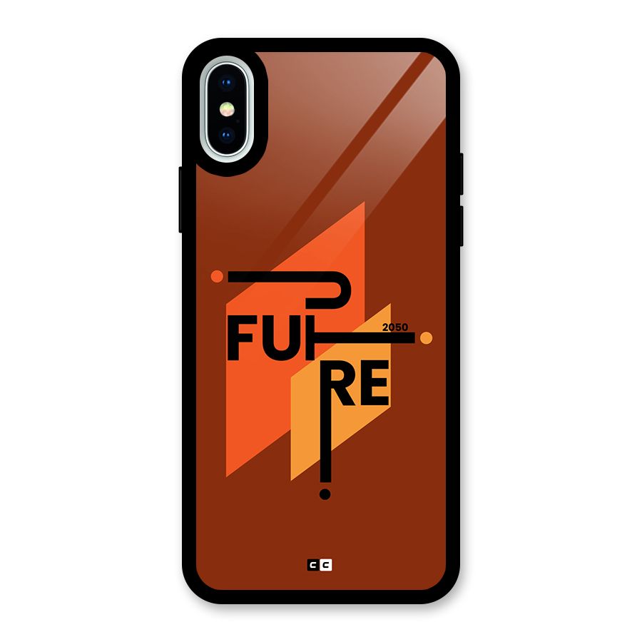 illustrative Future Glass Back Case for iPhone XS