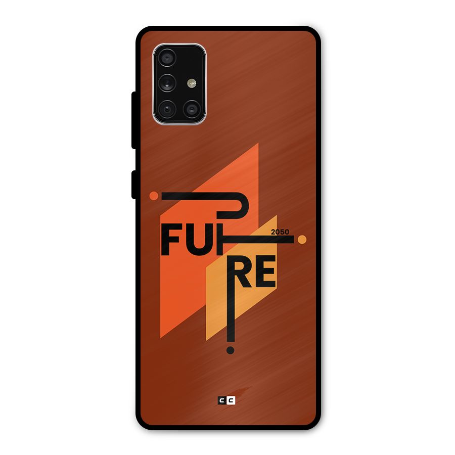 illustrative Future Metal Back Case for Galaxy A71
