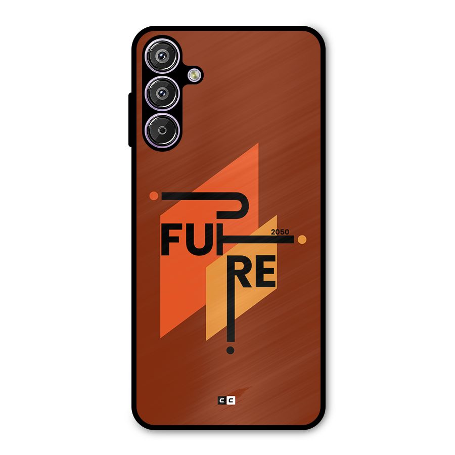 illustrative Future Metal Back Case for Galaxy M15
