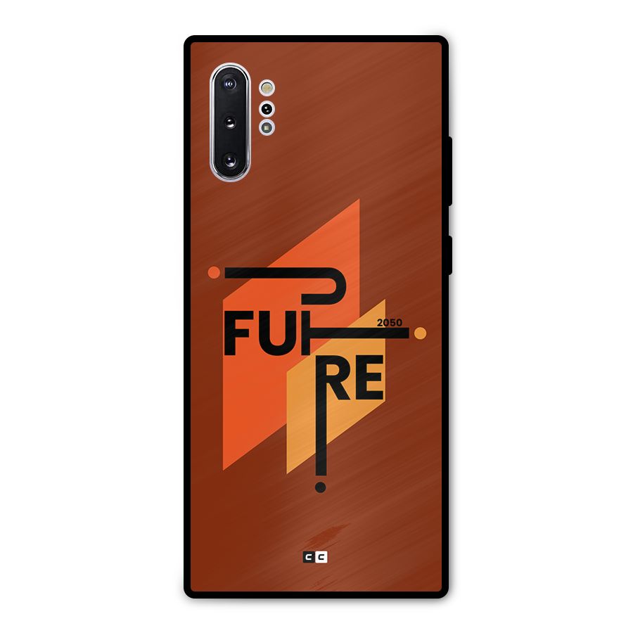 illustrative Future Metal Back Case for Galaxy Note 10 Plus