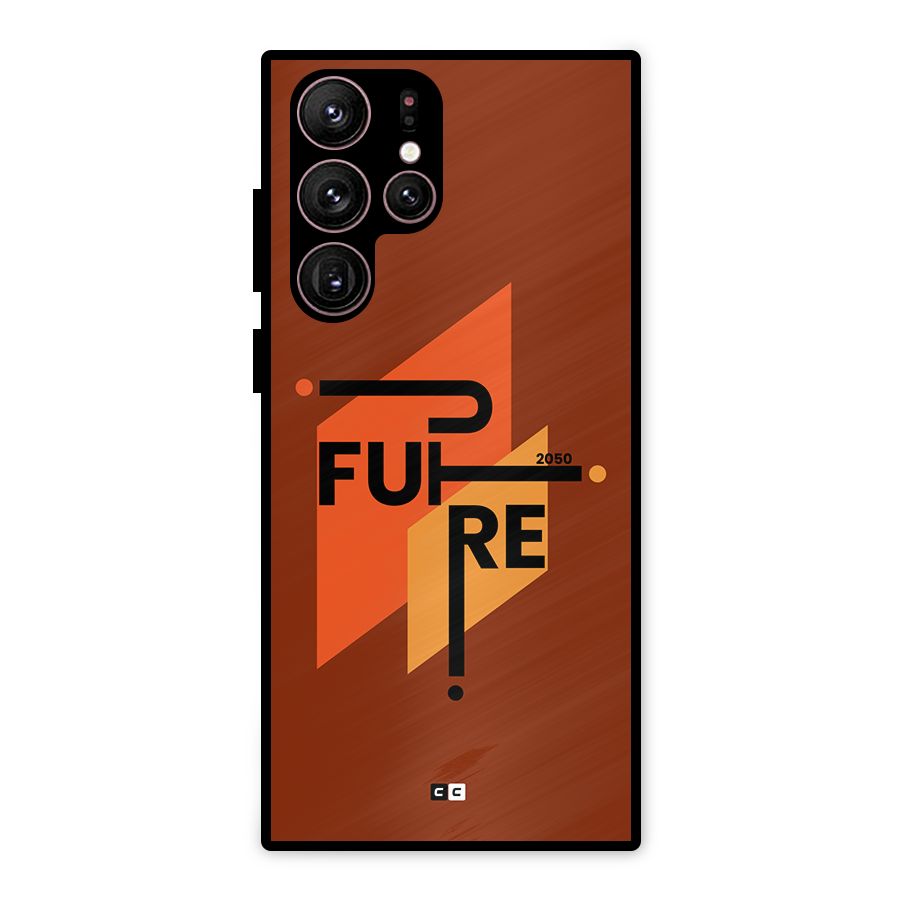 illustrative Future Metal Back Case for Galaxy S22 Ultra 5G