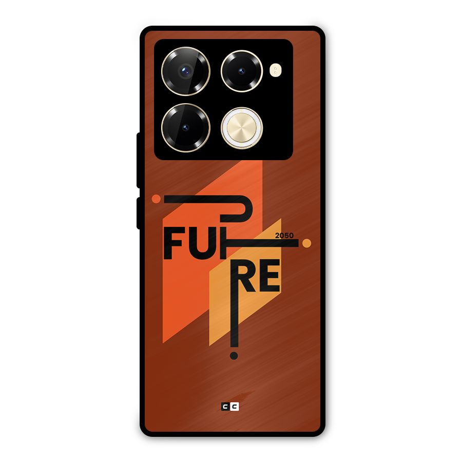 illustrative Future Metal Back Case for Infinix Note 40 Pro Plus