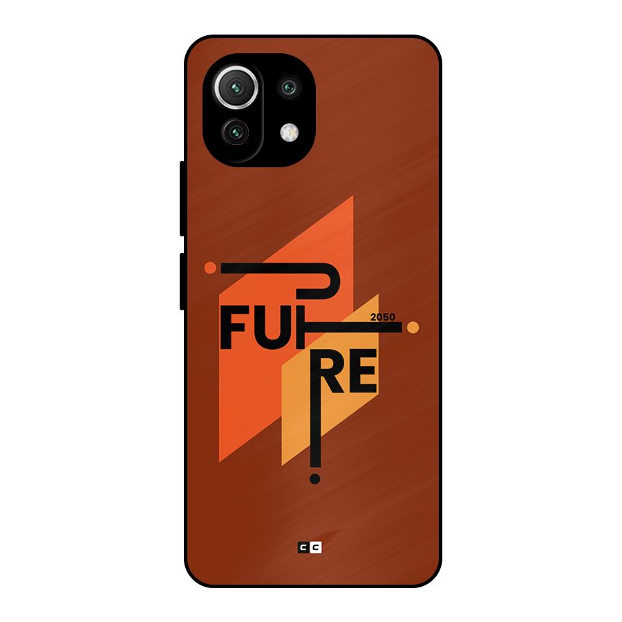 illustrative Future Metal Back Case for Mi 11 Lite