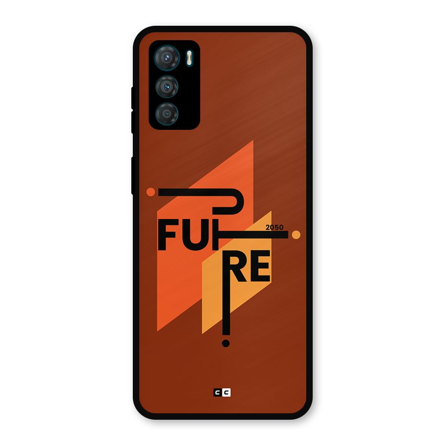 illustrative Future Metal Back Case for Moto G42