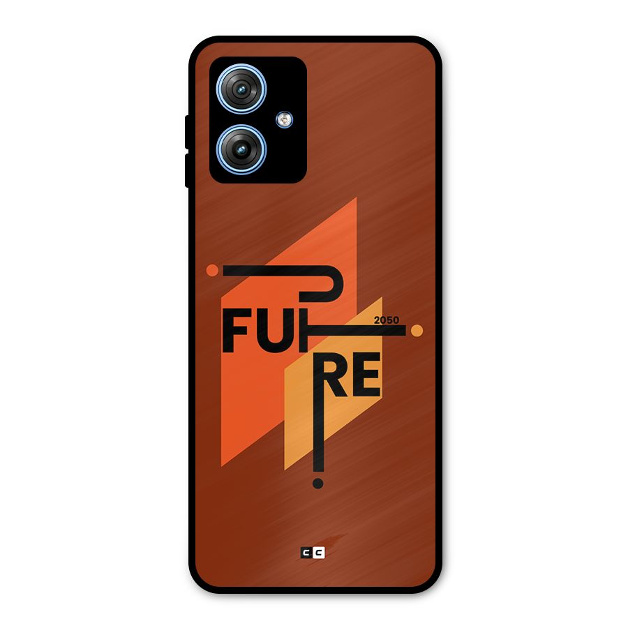 illustrative Future Metal Back Case for Moto G54