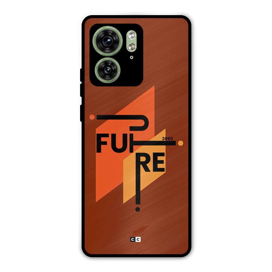 illustrative Future Metal Back Case for Motorola Edge 40 5G