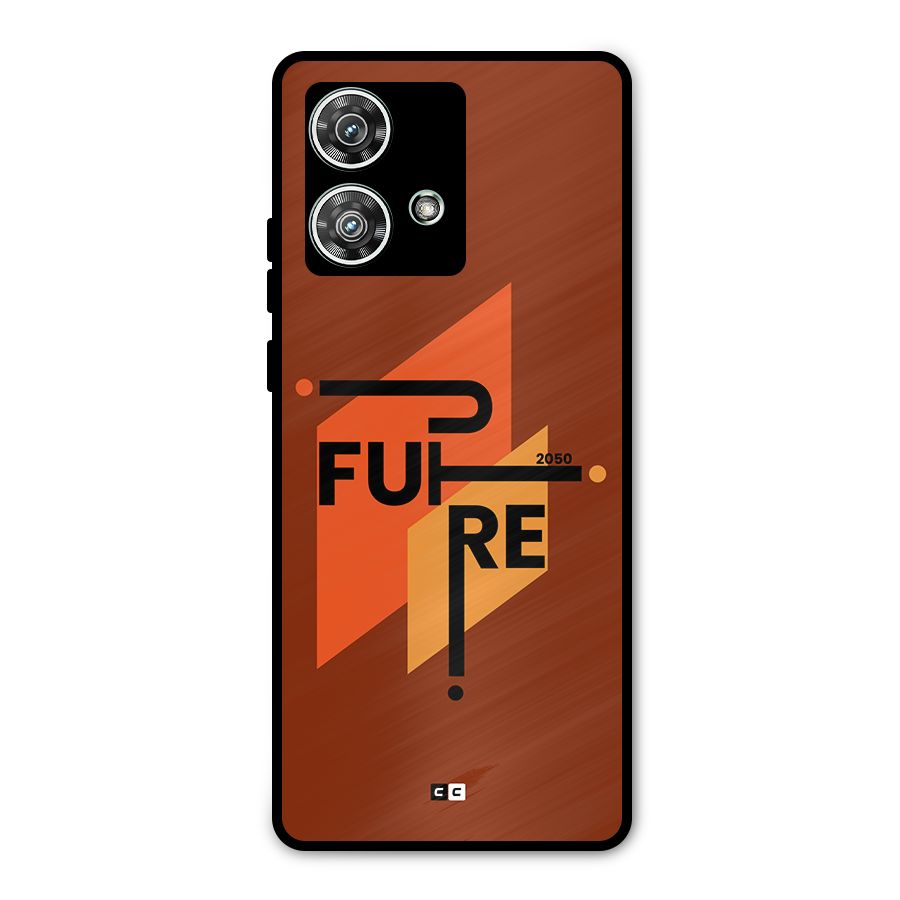 illustrative Future Metal Back Case for Motorola Edge 40 Neo