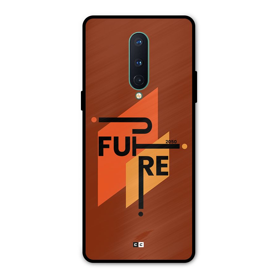 illustrative Future Metal Back Case for OnePlus 8