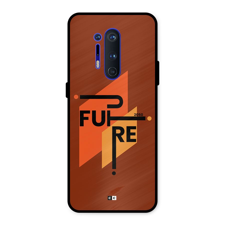 illustrative Future Metal Back Case for OnePlus 8 Pro