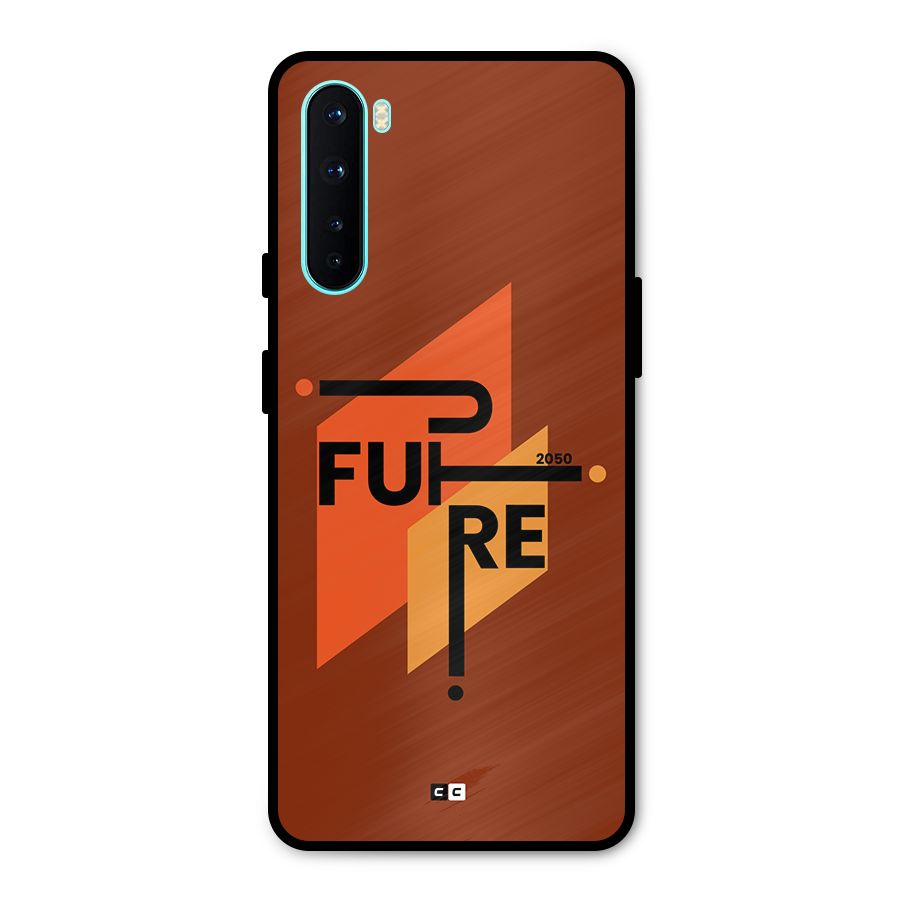 illustrative Future Metal Back Case for OnePlus Nord