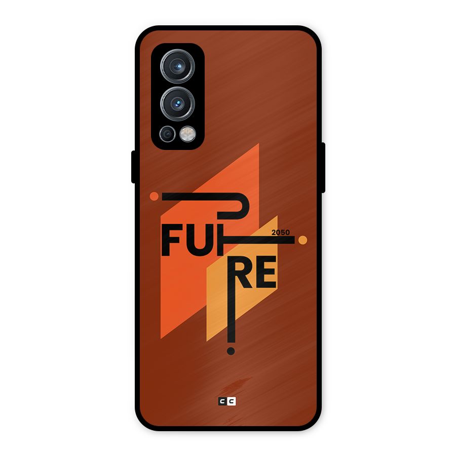 illustrative Future Metal Back Case for OnePlus Nord 2 5G