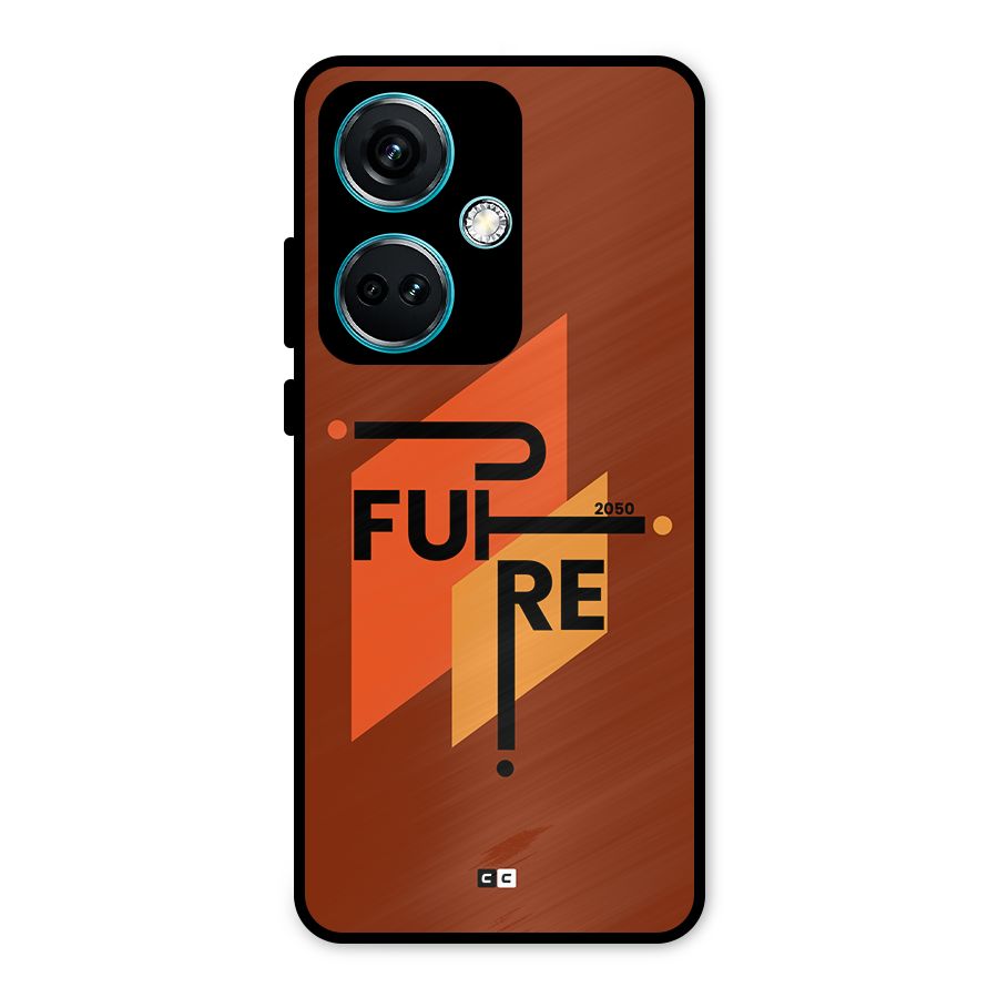 illustrative Future Metal Back Case for OnePlus Nord CE 3 5G