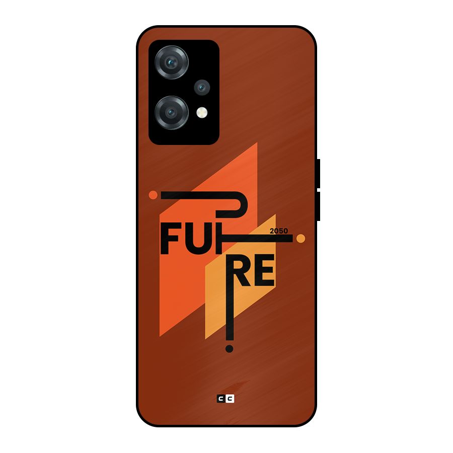 illustrative Future Metal Back Case for OnePlus Nord CE 2 Lite 5G