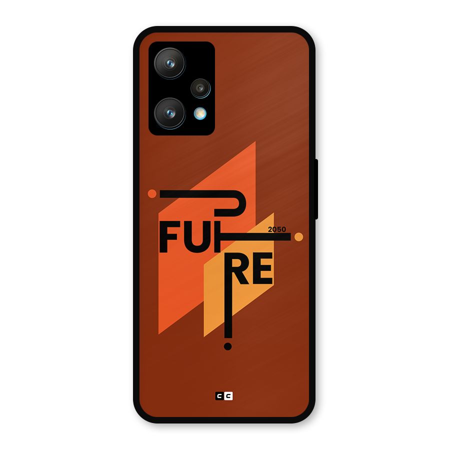illustrative Future Metal Back Case for Realme 9 Pro Plus 5G