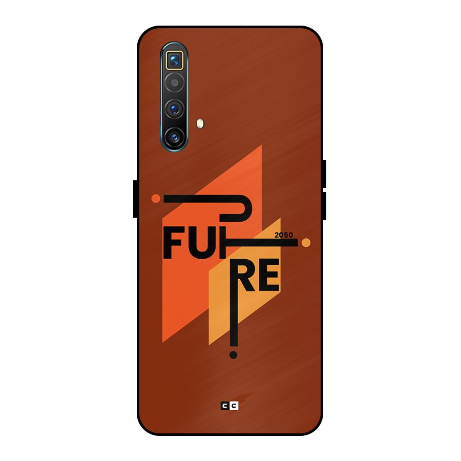 illustrative Future Metal Back Case for Realme X3