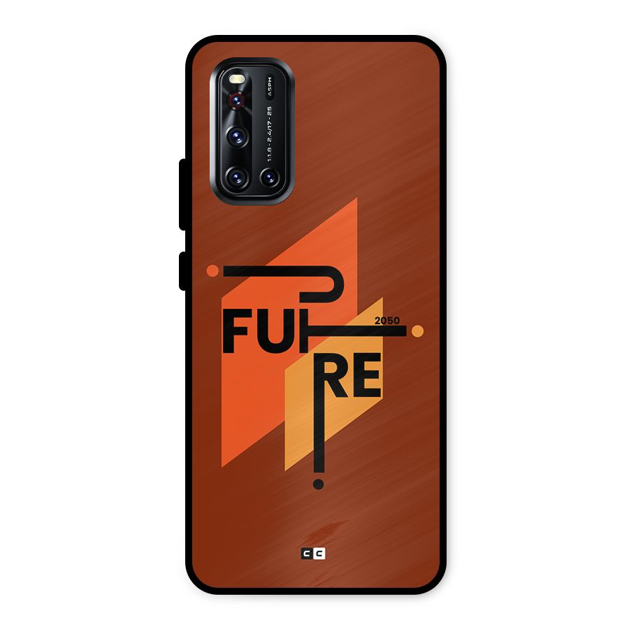 illustrative Future Metal Back Case for Vivo V19