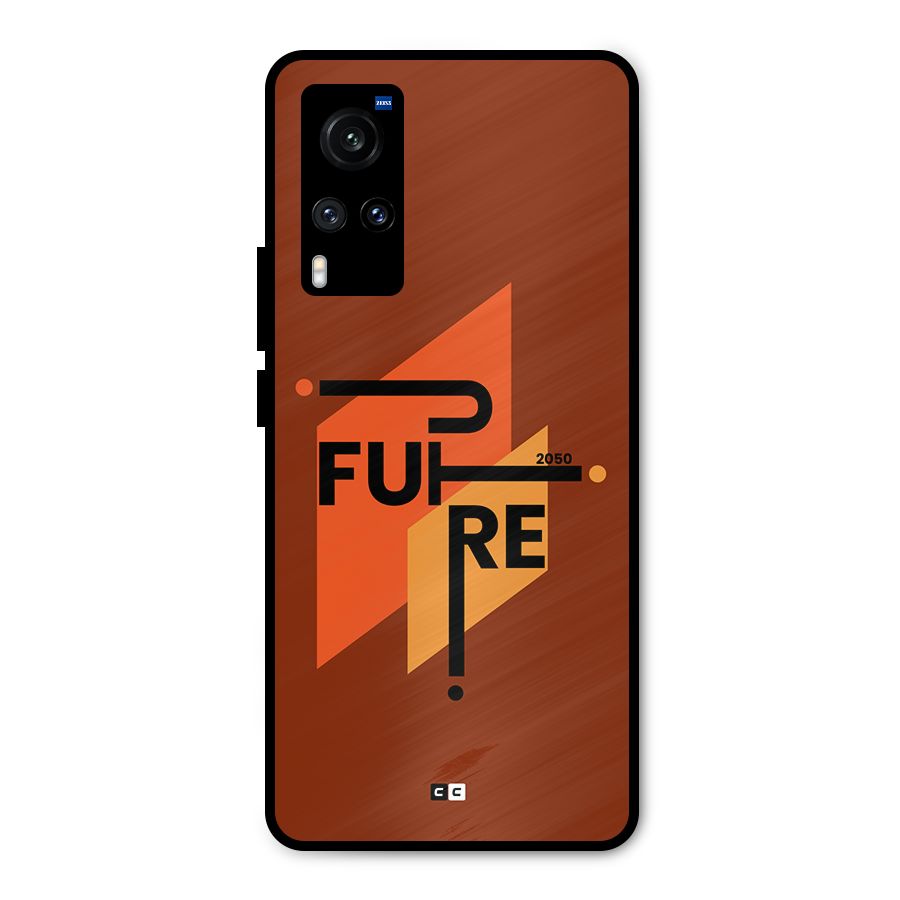 illustrative Future Metal Back Case for Vivo X60