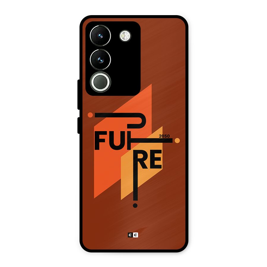 illustrative Future Metal Back Case for Vivo Y200
