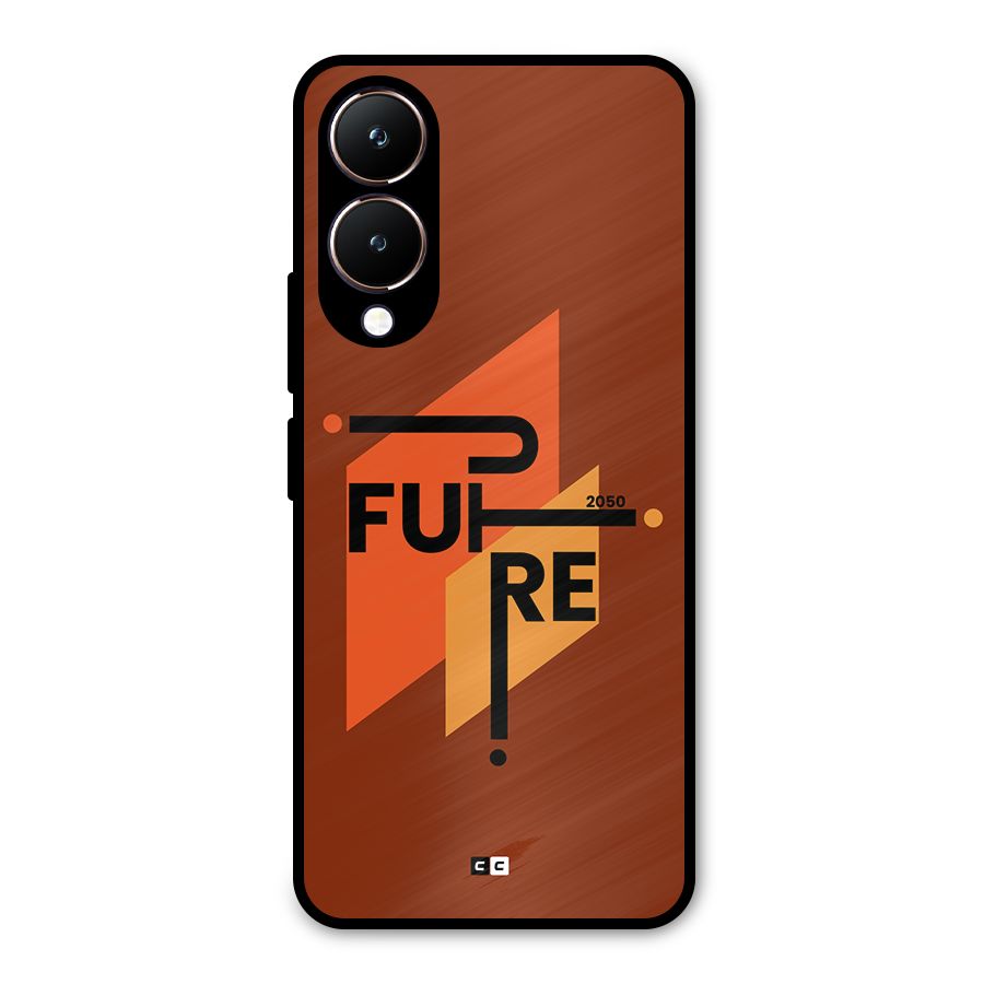 illustrative Future Metal Back Case for Vivo Y28
