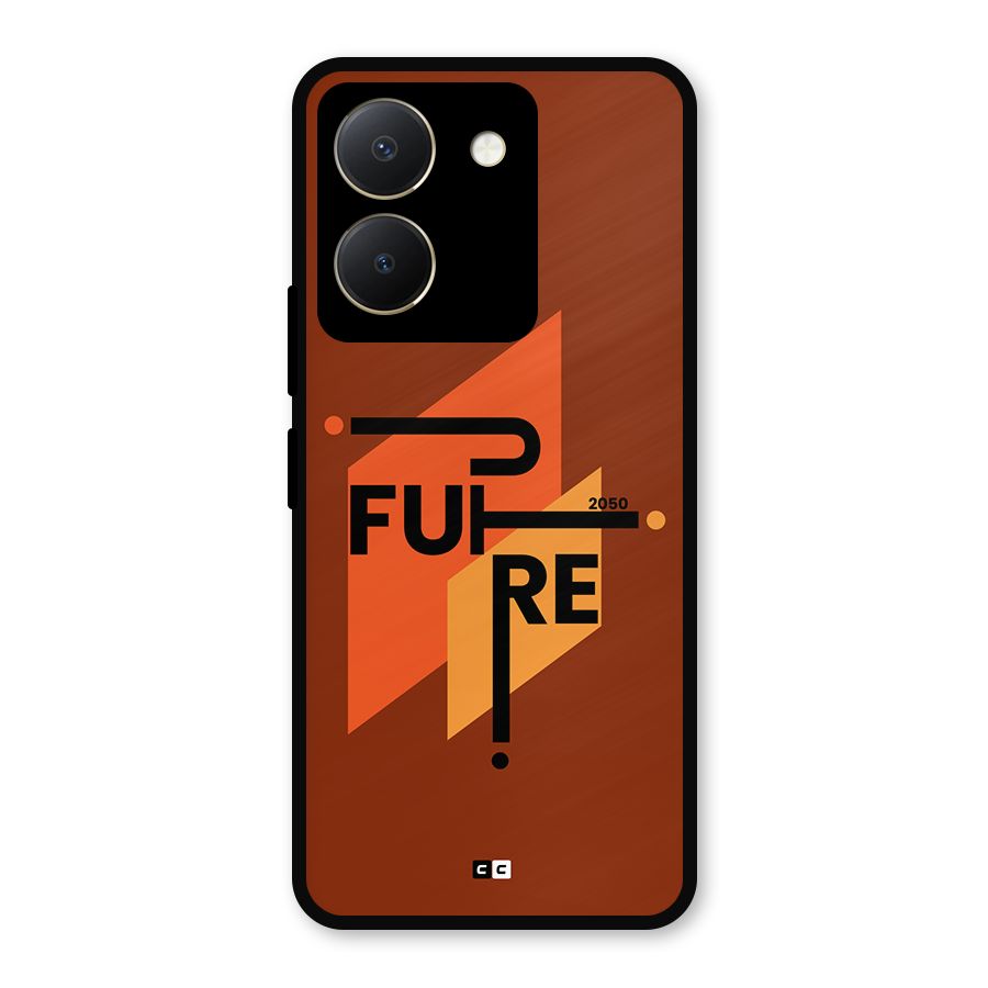 illustrative Future Metal Back Case for Vivo Y36