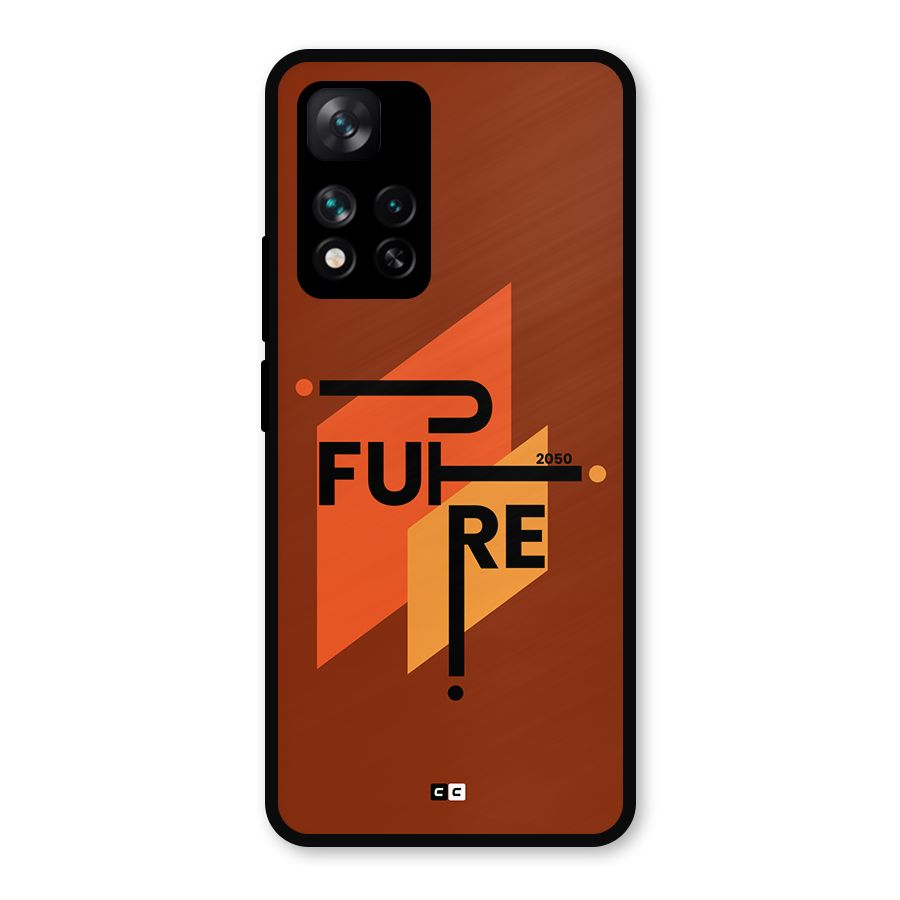 illustrative Future Metal Back Case for Xiaomi 11i 5G