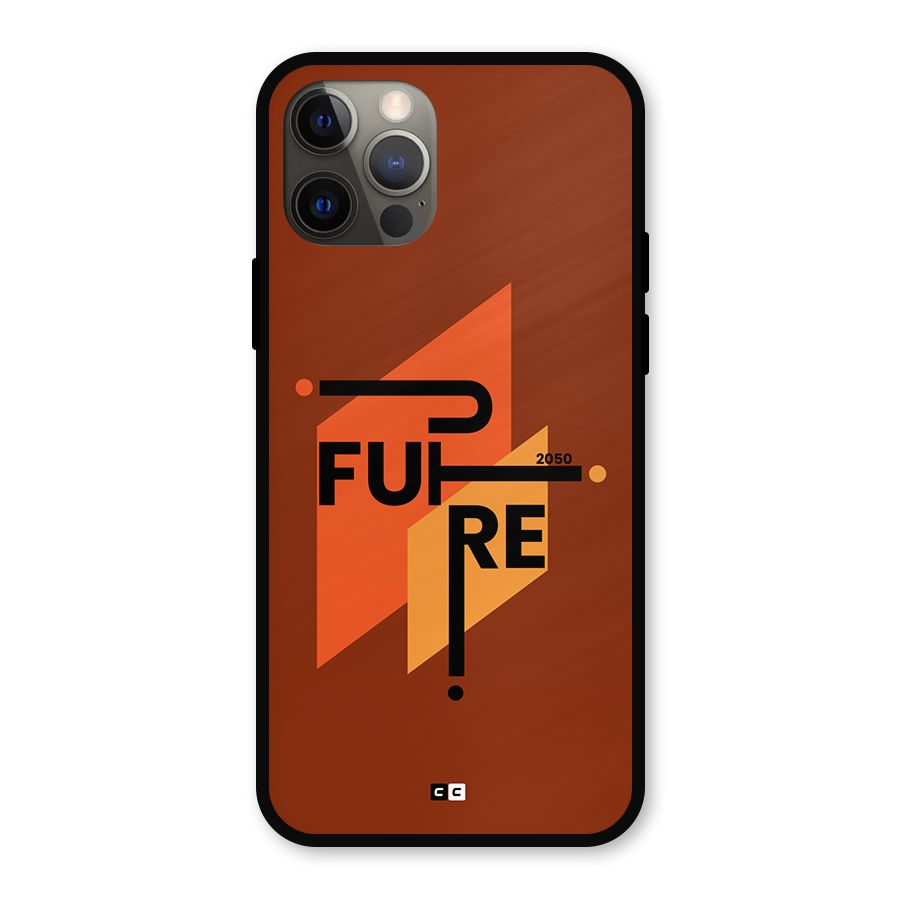 illustrative Future Metal Back Case for iPhone 12 Pro