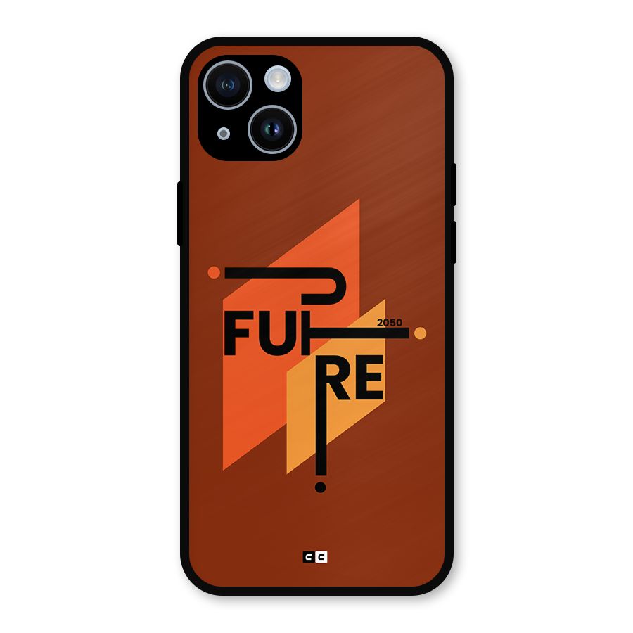 illustrative Future Metal Back Case for iPhone 14