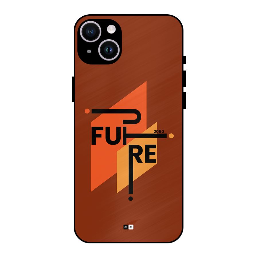 illustrative Future Metal Back Case for iPhone 14 Plus