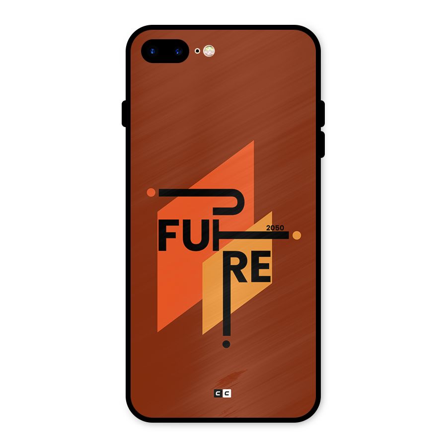 illustrative Future Metal Back Case for iPhone 8 Plus