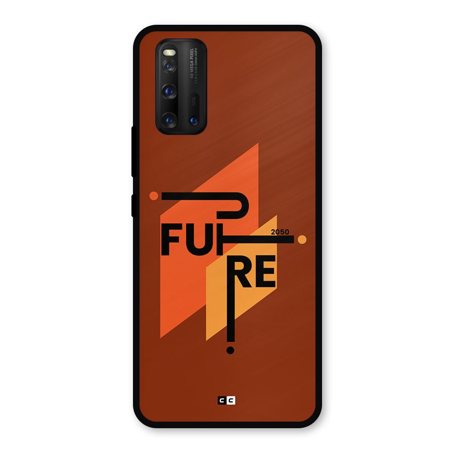 illustrative Future Metal Back Case for iQOO 3