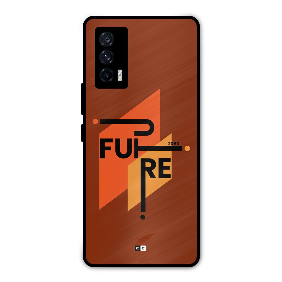 illustrative Future Metal Back Case for iQOO 7 5G