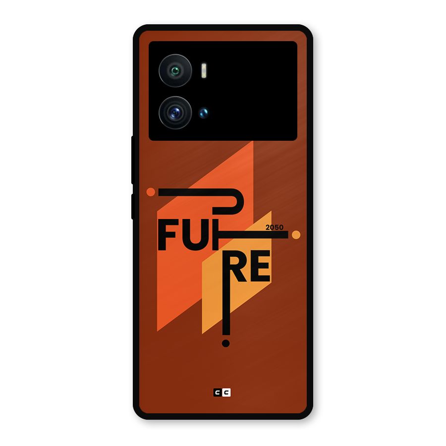 illustrative Future Metal Back Case for iQOO 9 Pro