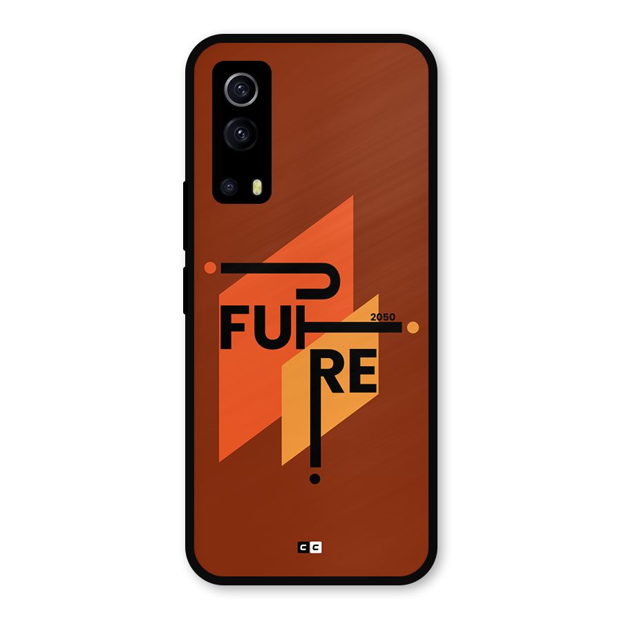 illustrative Future Metal Back Case for iQOO Z3
