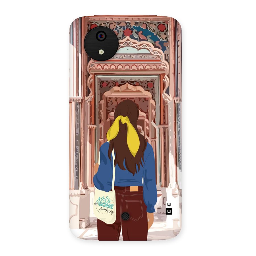 wonderful Girl Back Case for Canvas A1  AQ4501