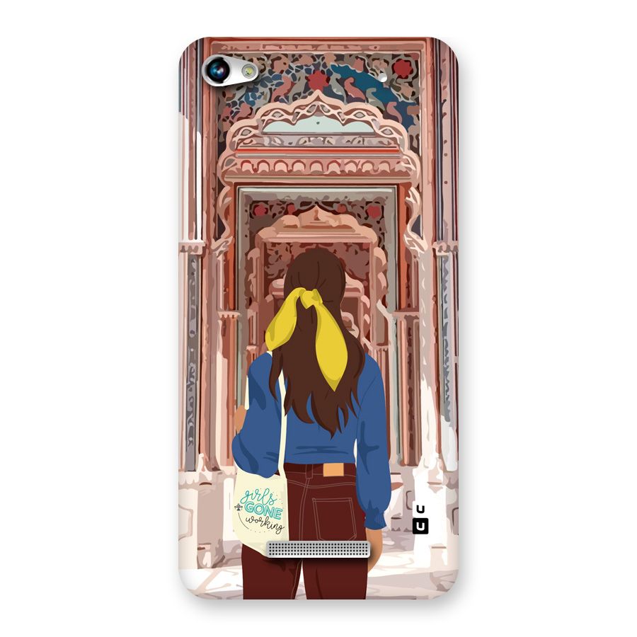 wonderful Girl Back Case for Canvas Hue 2 A316